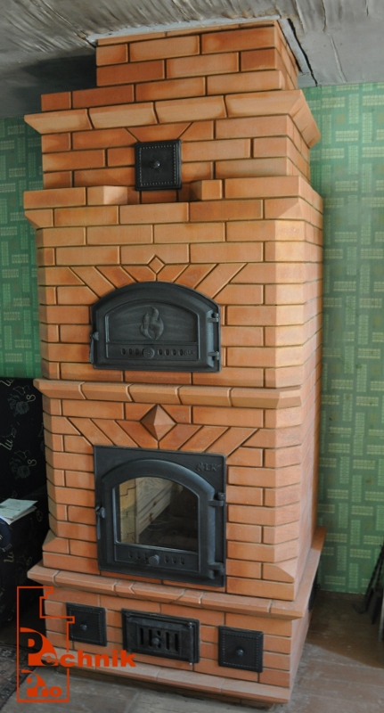 Кирпичная печь для дома своими руками: пошаговая инструкция с фото
